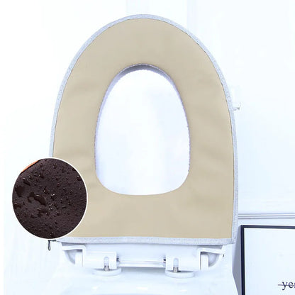 Washable Soft Toilet Seat Cover Set