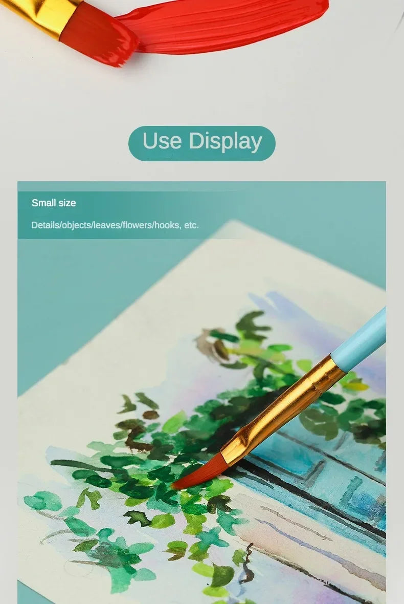 Multi-Purpose Artist Paint Brush Set