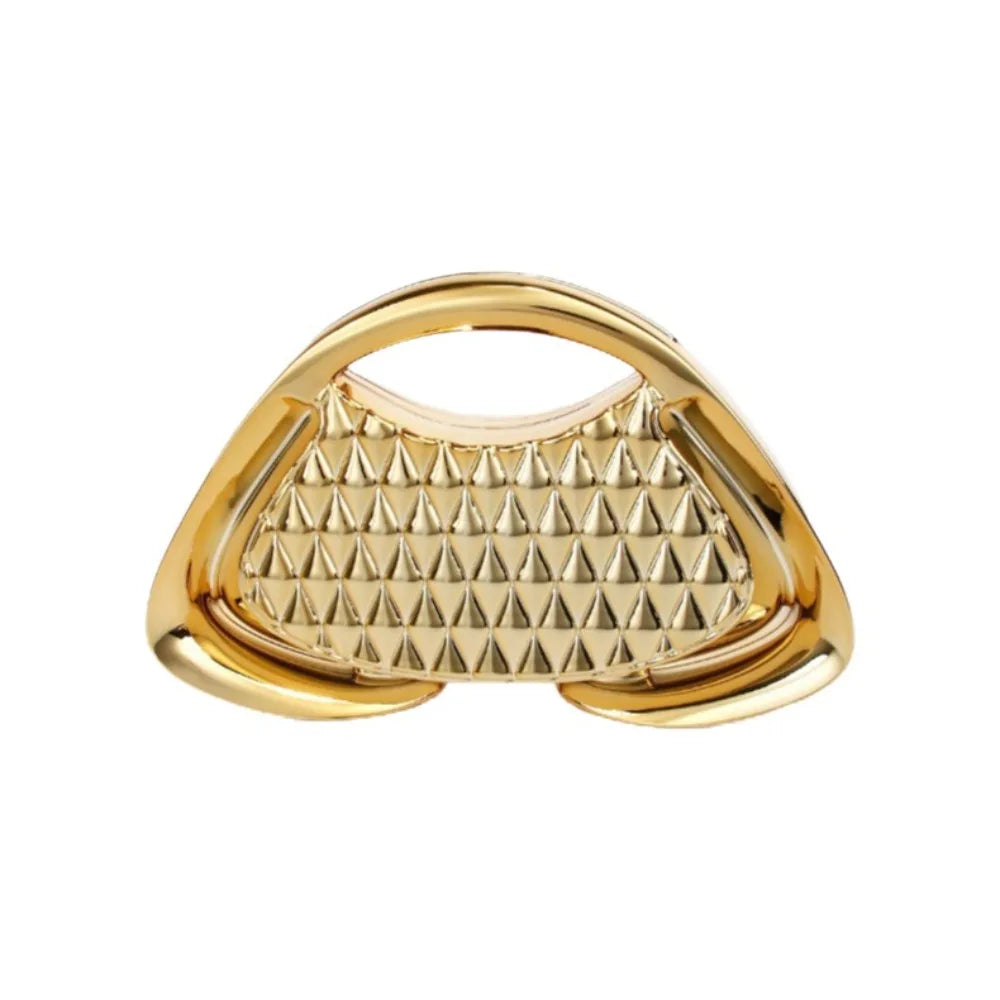 Luxury Acrylic Hard Shell Evening Clutch Bag