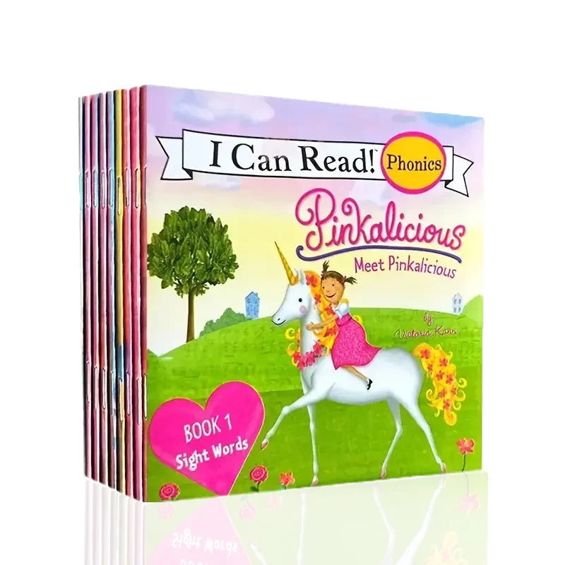 12 Books Set I Can Read English Picture Books