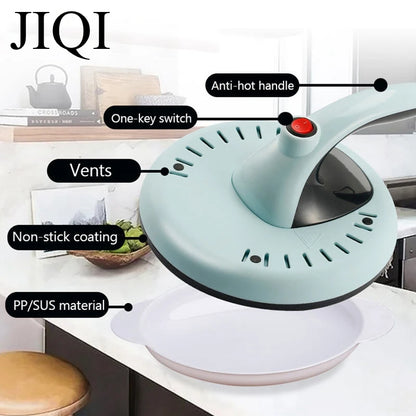 JIQI Automatic Crepe Maker Non-Stick Pizza Pancake Machine