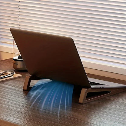 Foldable Wooden Laptop Stand