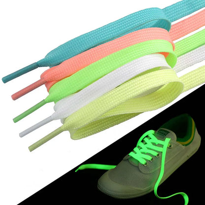 Luminous Flat Shoelaces