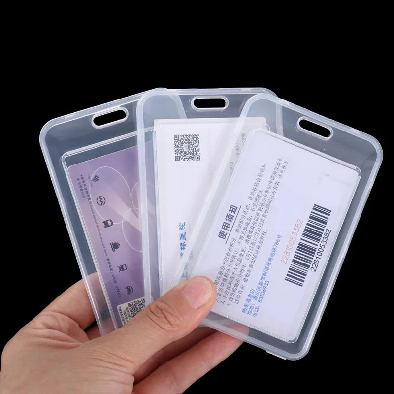 Waterproof Transparent Rigid Card Holder Case