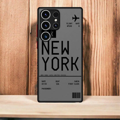 Samsung Galaxy Case Travel Tickets