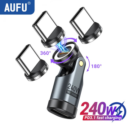 240W Magnetic USB-C Adapter Set