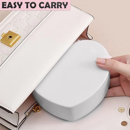 Hair Accessories Storage Box with Mirror