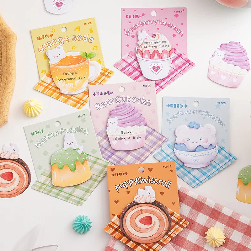 Cute Pet Sweetheart Sticky Notes