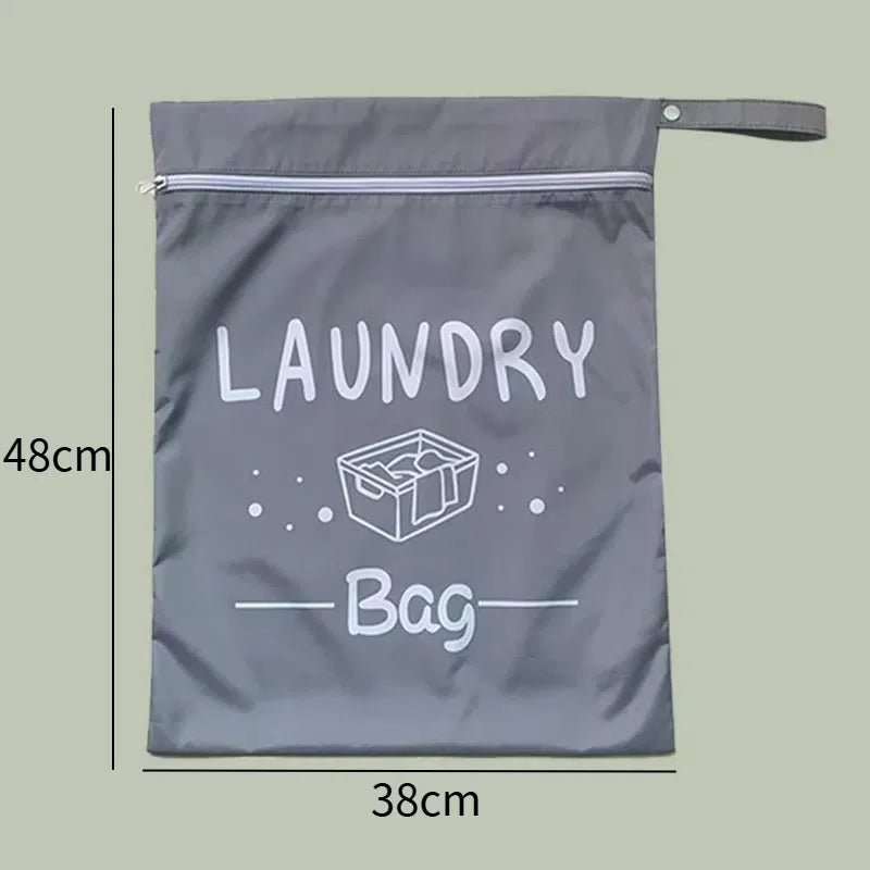 Waterproof Travel Laundry Bag with Zipper