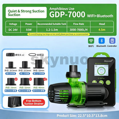 Jecod Smart WiFi & Bluetooth DC Submersible Water Pump