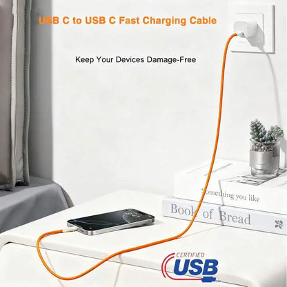 USB-C to USB-C Fast Charging Cable