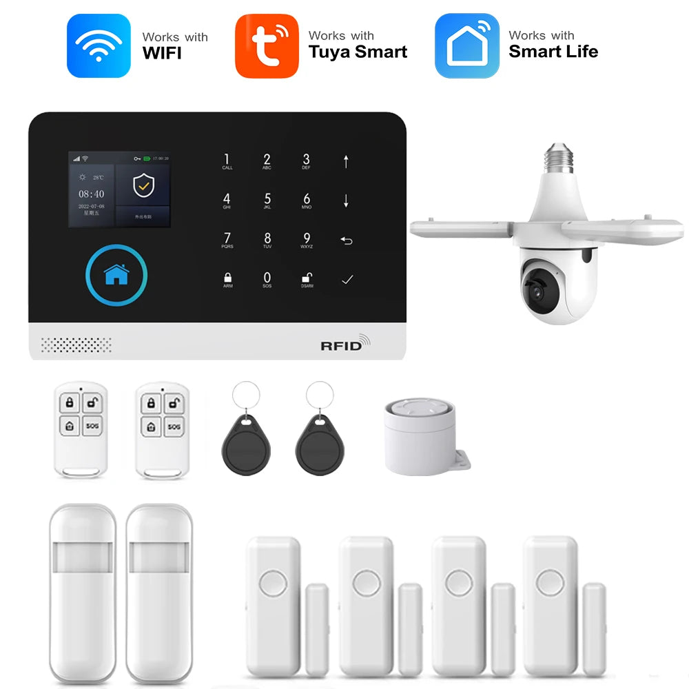 WiFi & GSM Security Alarm Kit