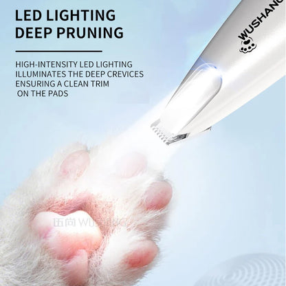 Rechargeable Waterproof Paw, Face & Ear Hair Trimmer