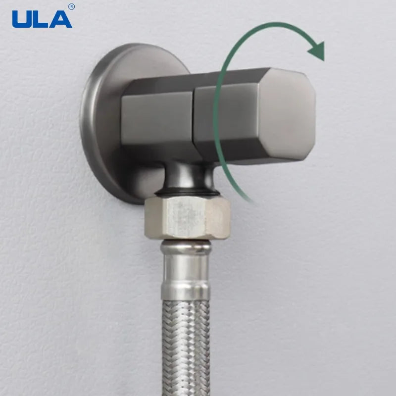 G1/2 Brass Single Outlet Toilet & Bathroom Angle Valve