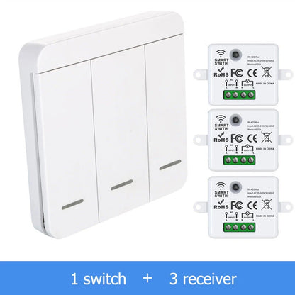 Wireless RF 433MHz Light Switch Relay Receiver