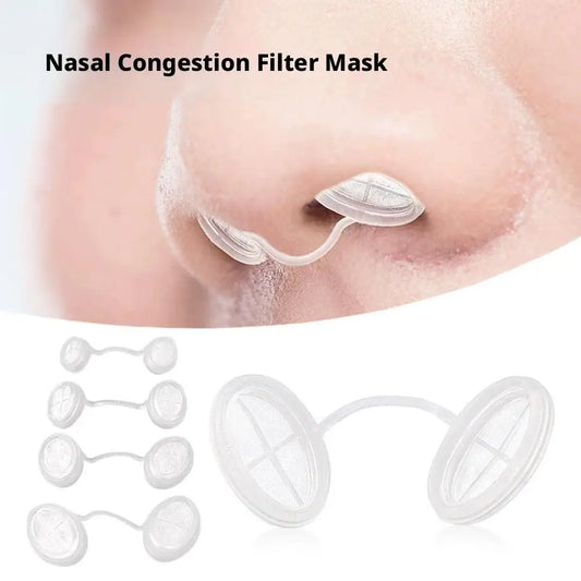 Invisible Nasal Air Filters for Dust & Allergy Protection