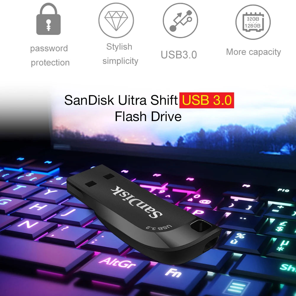 SanDisk Ultra Shift USB 3.0 Flash Drive