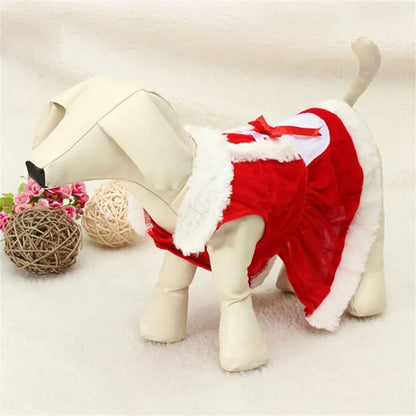 Christmas Santa Pet Costume