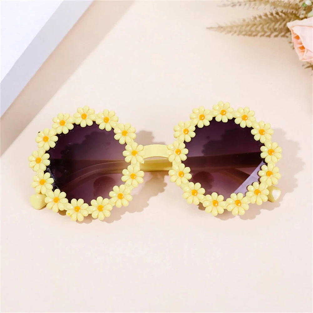 Pet Flower Sunglasses for Cats & Small Dogs
