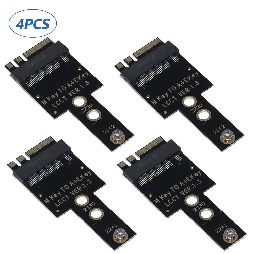M.2 A/E Key to NVMe SSD Adapter Card for Mini PC