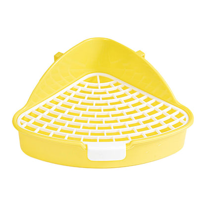 Corner Rabbit Litter Pan for Small Animals