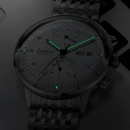Men's Automatic Mechanical Stainless Steel Business Watch