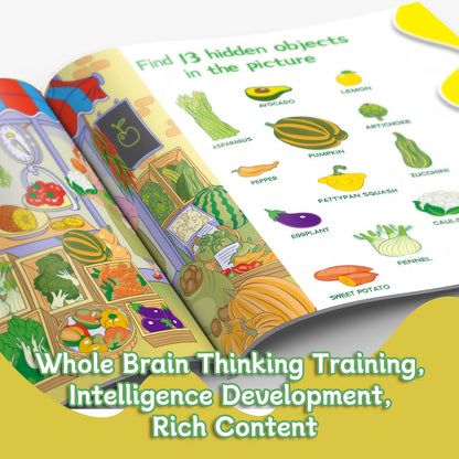 6 Books Set Focus Quest Activity Books for Kids