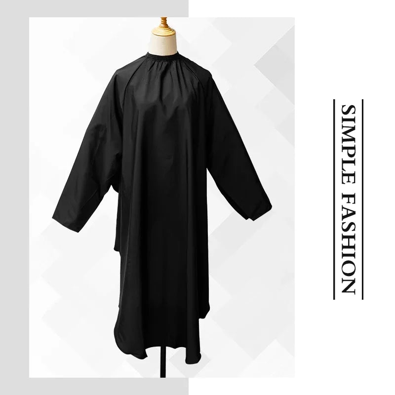 Sleeved Barber Hair Cutting Cape