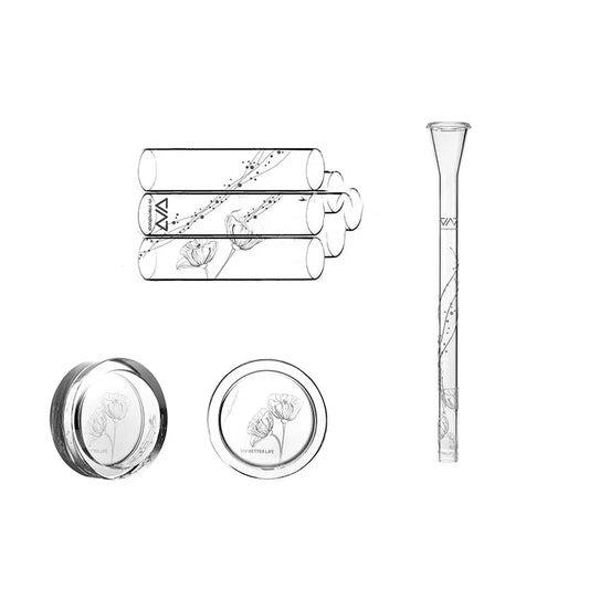 Glass Aquarium Shrimp Feeding Dish & Feeding Tube Set