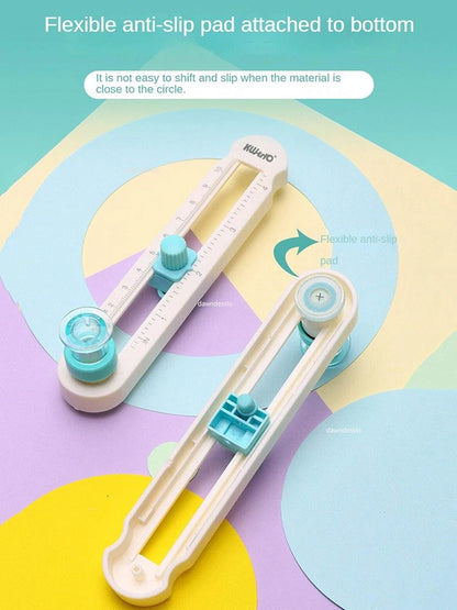 360° Rotating Circle Cutter for Paper & Crafts