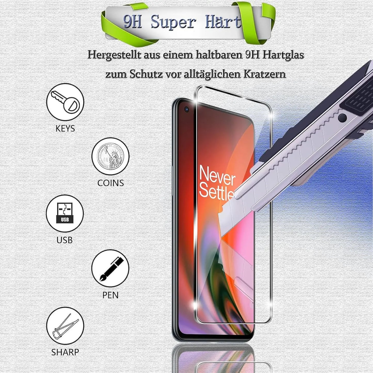 OnePlus Nord 2 & Nord 2T Tempered Glass Screen Protector