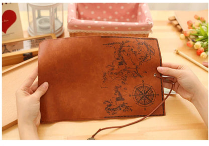 Vintage Retro Treasure Map Pencil Cases