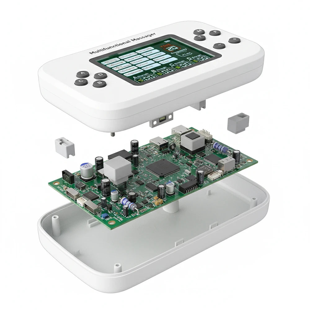 4-in-1 Rechargeable EMS & TENS Muscle Stimulator