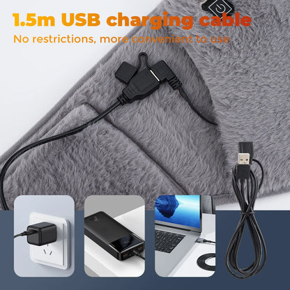 USB Heated Waist & Hand Warmer Belt