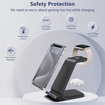 Wireless Charger Stand For IPhone 15 14 13 12 11