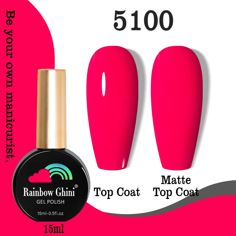 Rainbow Ghini 15ML HEMA & TPO Free Gel Nail Polish
