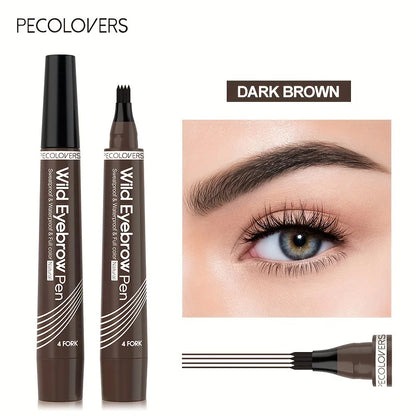 4-Tip Waterproof Eyebrow Pen