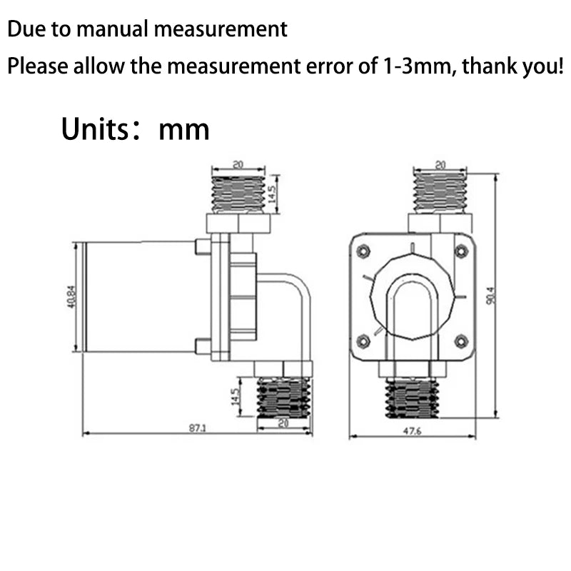IP68 Brushless DC Water Booster Pump – 12V/24V