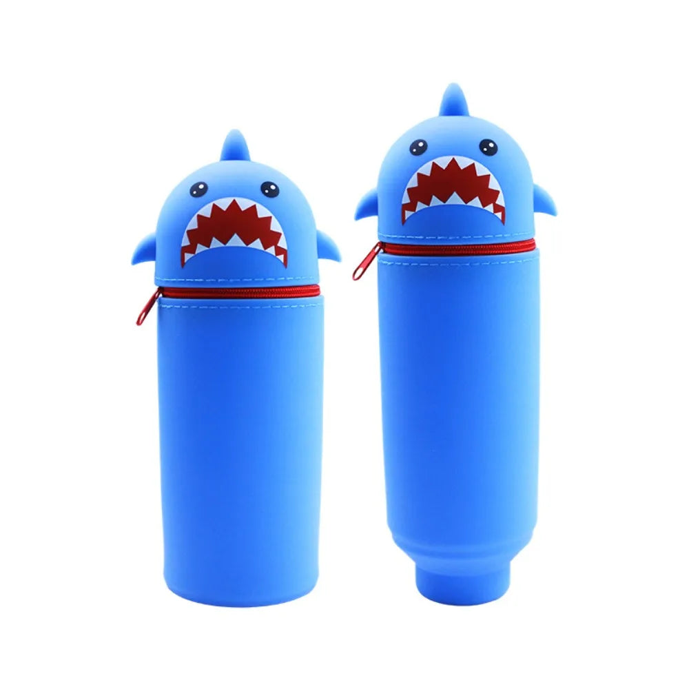 Foldable Animal Silicone Pencil Case