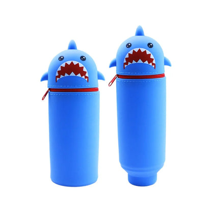 Foldable Animal Silicone Pencil Case