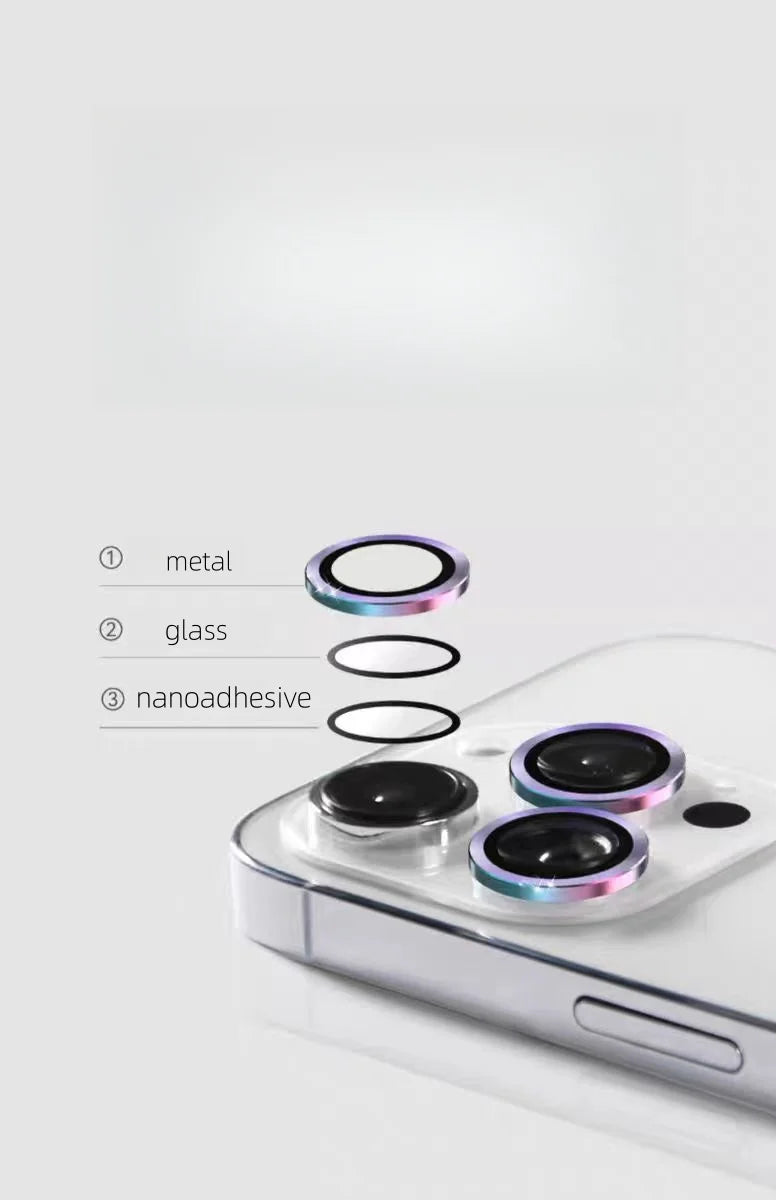 Metal Camera Lens Protector for iPhone