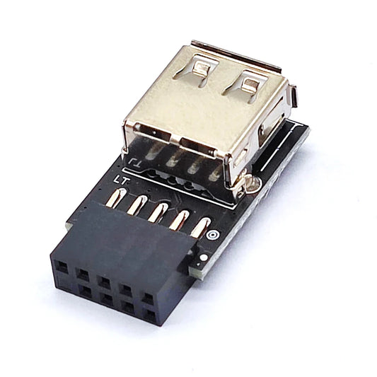 9-Pin to USB 2.0 Internal Motherboard Adapter