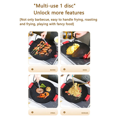 Non-Stick BBQ Grill Pan – Korean Style Barbecue Cooking Plate