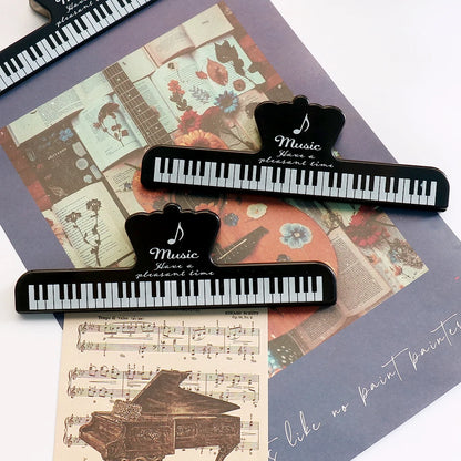 Portable Music Book Page Clips for Piano, Keyboard & Sheet Music