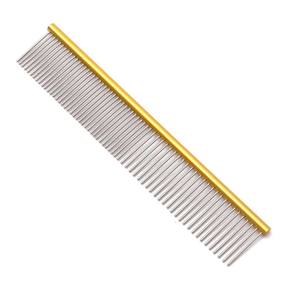 Stainless Steel Pet Grooming Comb for Dogs & Cats