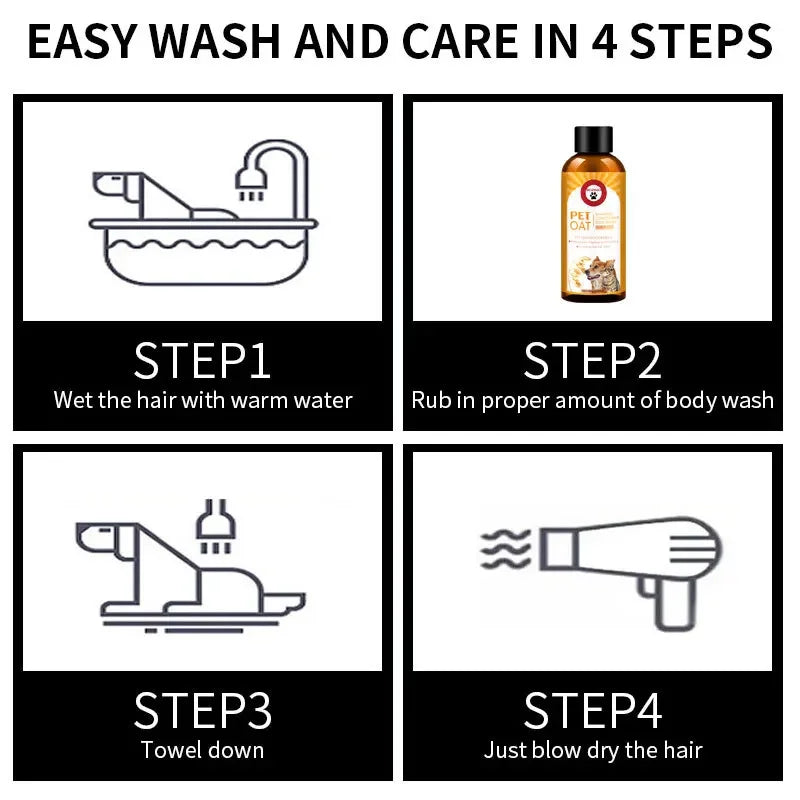 3-in-1 Pet Shampoo & Conditioner – 100ml