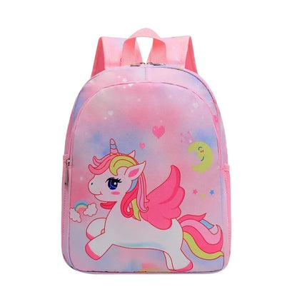 Cute Unicorn Mermaid Kids Backpack
