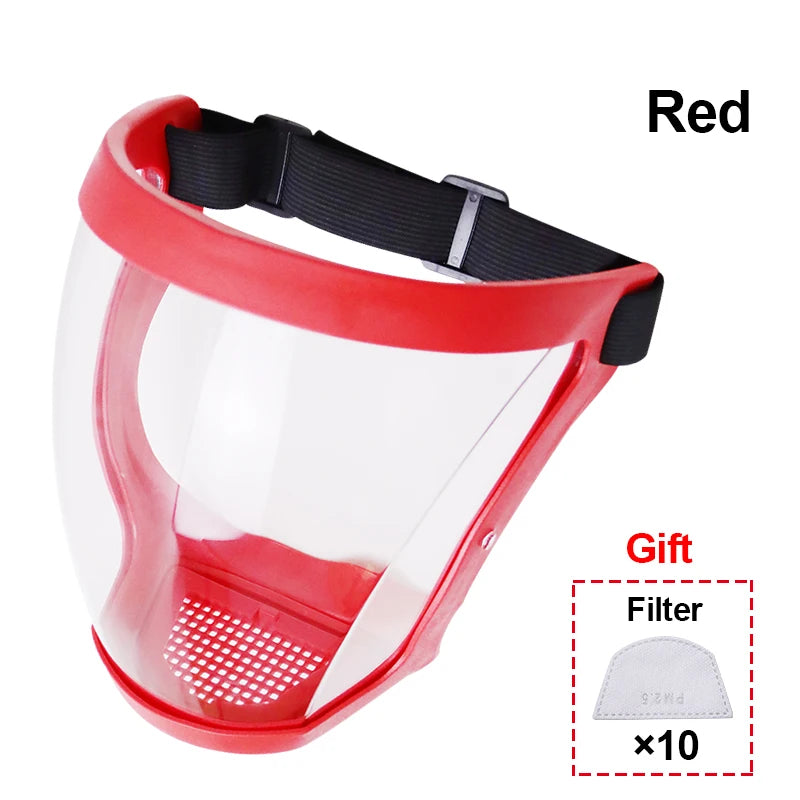 Reusable Full Face Protective Shield
