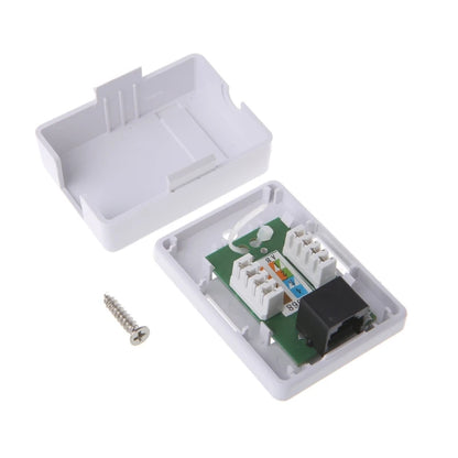 Cat5e RJ45 Surface Mount Box Connector
