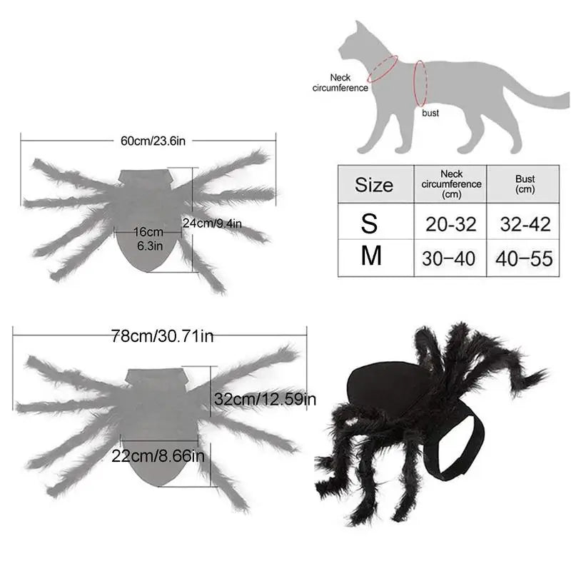 Spider Costume for Cats & Dogs